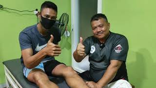 CEDERA LUTUT ACL atlet Bola Voly  pasien dari Salatiga