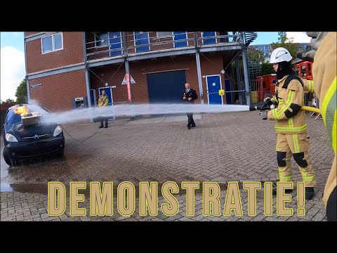 [GoPro] PRIO 1 Autobrand Gorslaan Purmerend | Demonstratie Jeugdbrandweer Zaanstad