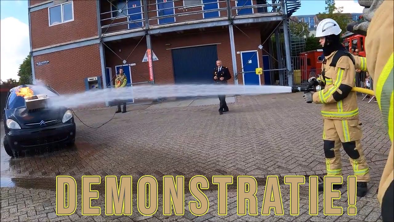 [GoPro] PRIO 1 Autobrand Gorslaan Purmerend | Demonstratie Jeugdbrandweer Zaanstad
