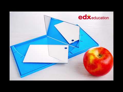 魔法鏡面組-六形六色板, 七彩魔法條｜Edx 艾迪客 兒童益智教玩具