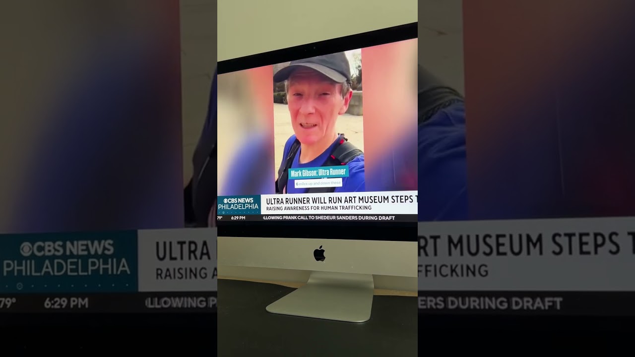 CBS3 Feature: Mark Gibson to Run 27.6 Miles on Rocky Stairs