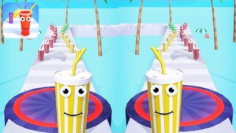 Juice Run 🥤🍹🍷🍸 Gameplaywalkthrough Android iOS (Levels 138-139)