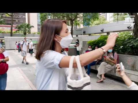 【元朗7.21】白衣人今求情 家屬法院外反拍記者大頭：叫國安局拉晒你哋啲仆街！