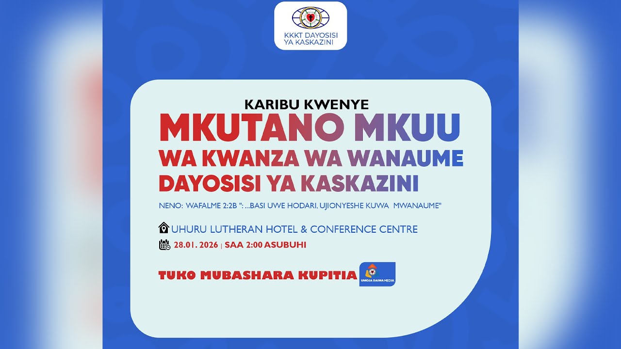 Mkutano Mkuu wa 1 wa Umoja wa Wanaume KKKT Dayosisi ya Kaskazini