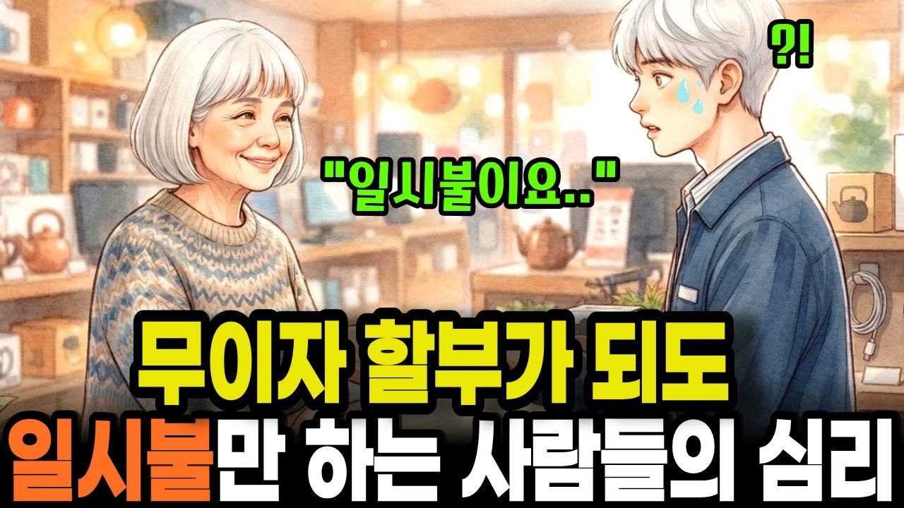 무이자할부도 안하고, 체크카드만 쓰는 사람들의 심리 4가지