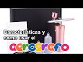 Características y uso del aerografo portátil