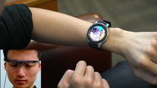 BlyncSync: Enabling Multimodal Smartwatch Gestures with Synchronous Touch and Blink (CHI 2020)