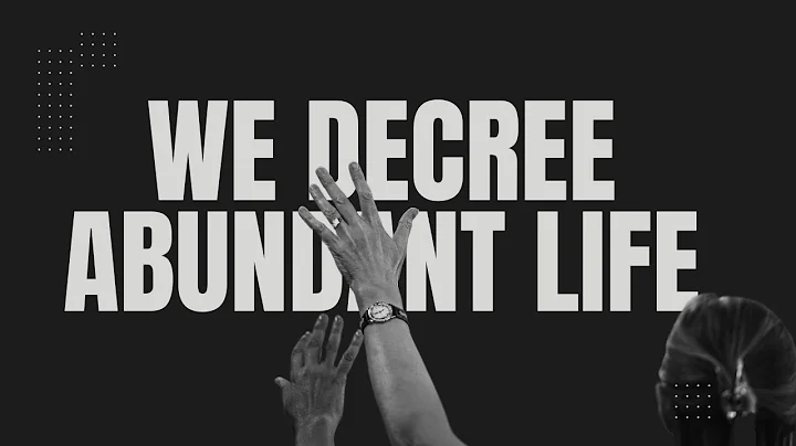 EP4 // ABUNDANT LIFE | Decree the Week! with Ruth ...
