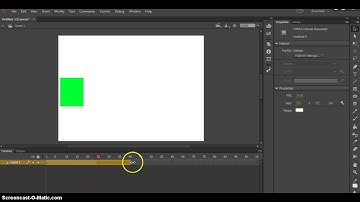 Creating a Basic Motion Tween in Adobe Flash
