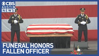 Fallen officer Jorge Pastore honored in emotional funeral