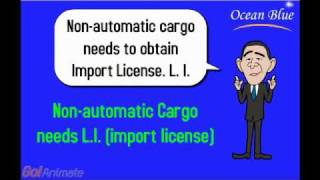Import Procedure - Import License