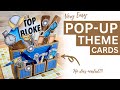 Make your own very easy popup card  no dies needed