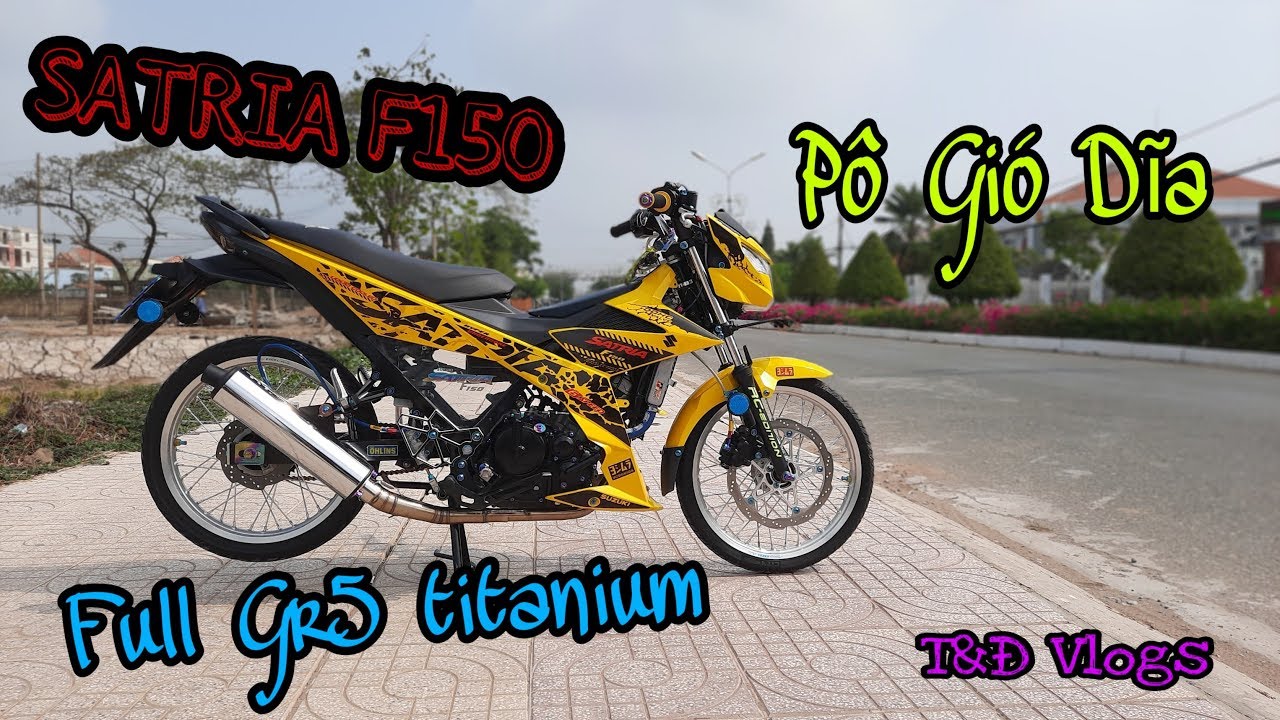 Fan Satria F150 - Pô xăng gió 170 đây 🤣