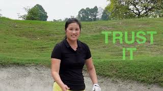 3 TIPS FOR GREEN SIDE BUNKER - Golf with Michele Low