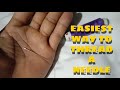 How to thread a needlehand sewing