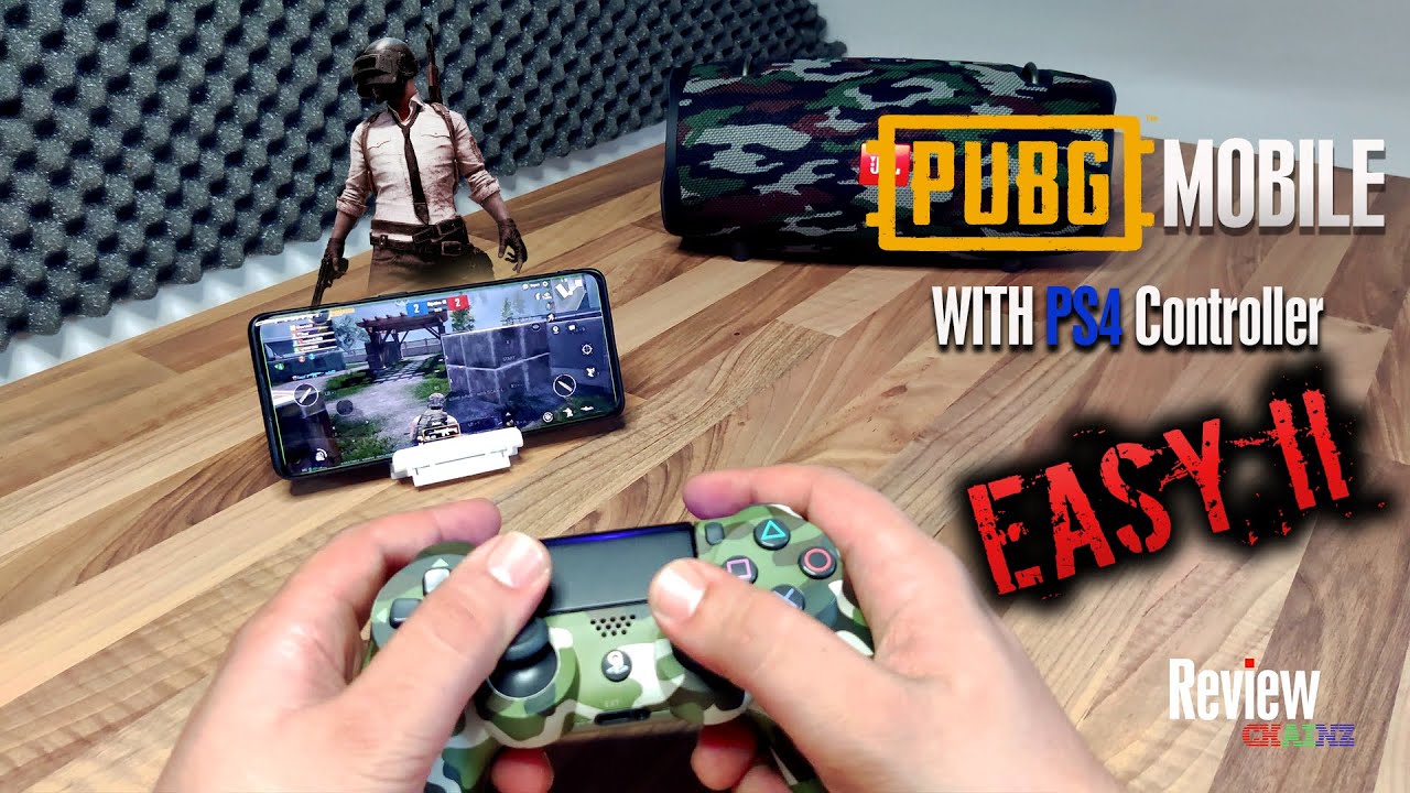 How To Play Pubg Mobile With Ps4 Controller Wireless Easy No Ban Any Controller Youtube