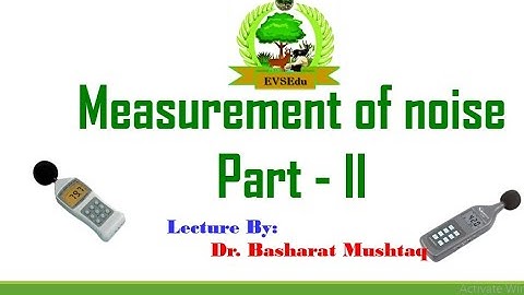 Lecture Noise  Measurement part II