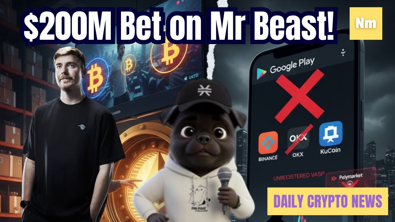 BItmine & Mr Beast, Rumble Wallet, $NYC, Google & Polymarket | Newshound Daily | 16th January 2026