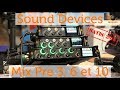 Mixpre mixettes sound devices