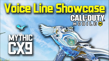 *New* MYTHIC CX9 50+ Voice Lines Showcase