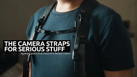 The PGYTECH Camera Strap Master / Pro - Camera straps for the serious stuff | Review and Demo
