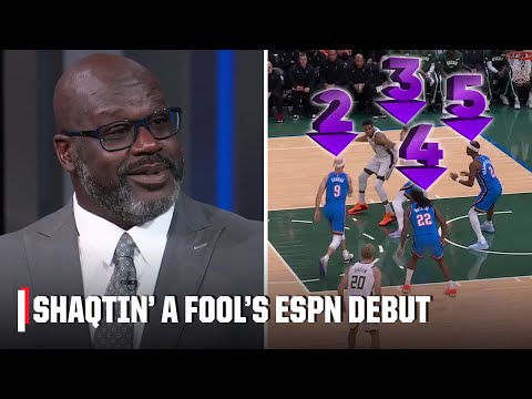 Shaqtin' A Fool makes it's ESPN debut 🤣 | Inside the NBA