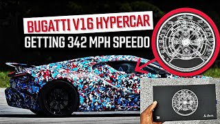 Bugatti V16 Chiron Successor Getting 550 KPH Speedometer