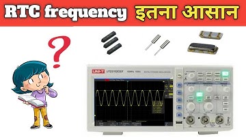 RTC crystal per frequency kaise check Karte Hain | how to repair laptop motherboard |
