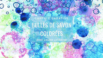 Comment faire des bulles de couleur ?