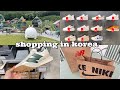Shopping in korea vlog  lotte premium outlet store  nike new balance adidas