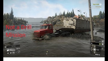 SnowRunner - Not a Drill mission.