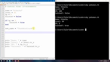 2. Control Flow in Ruby