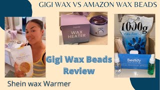 GIGI Wax Beads Review|GIGI Wax VS Amazon Wax Beads