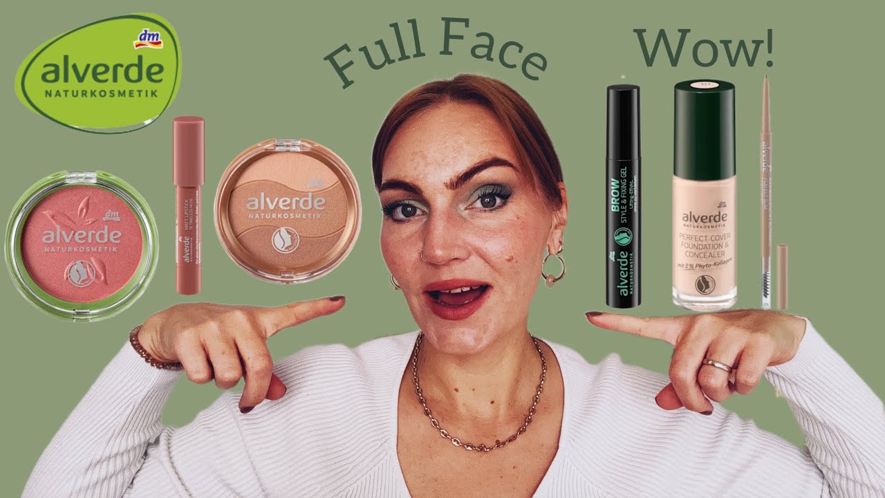 ASMR🌱Full-Face Make-up mit Alverde🌿Wie hat die Marke sich entwickelt? 