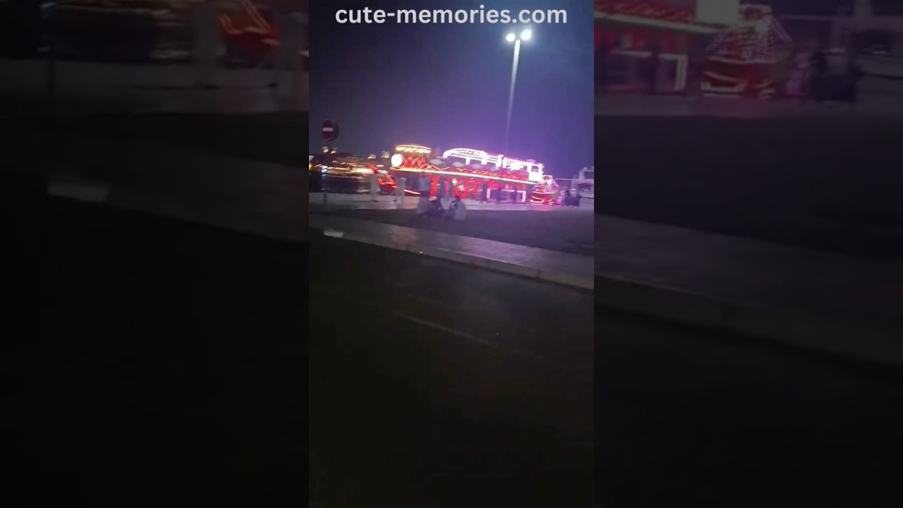 Night view of Dubai creek area - UAE -  #dubaicreek