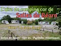 Laire de camping car de salies de barn la cite du sel  pyrnes atlantiques