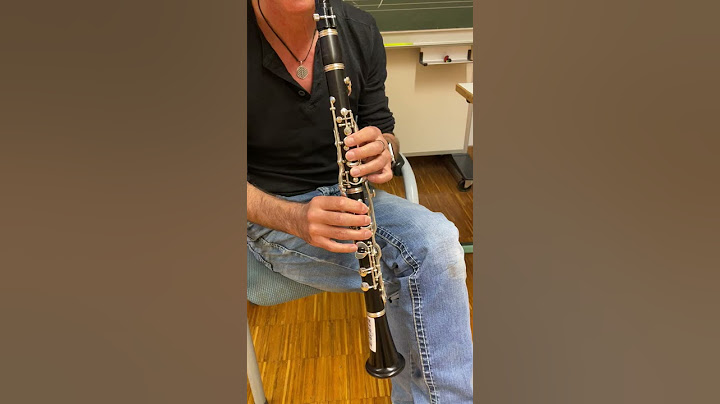 How to play „Happy Birthday“ with your clarinet (Oehler - German System) #clarinet
