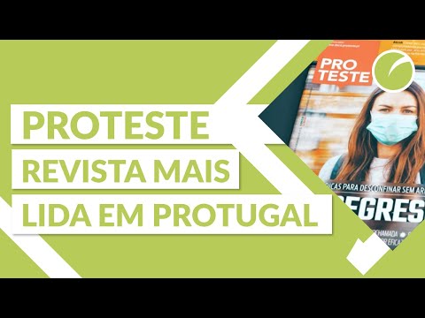 A PROTESTE é a revista mais lida em Portugal