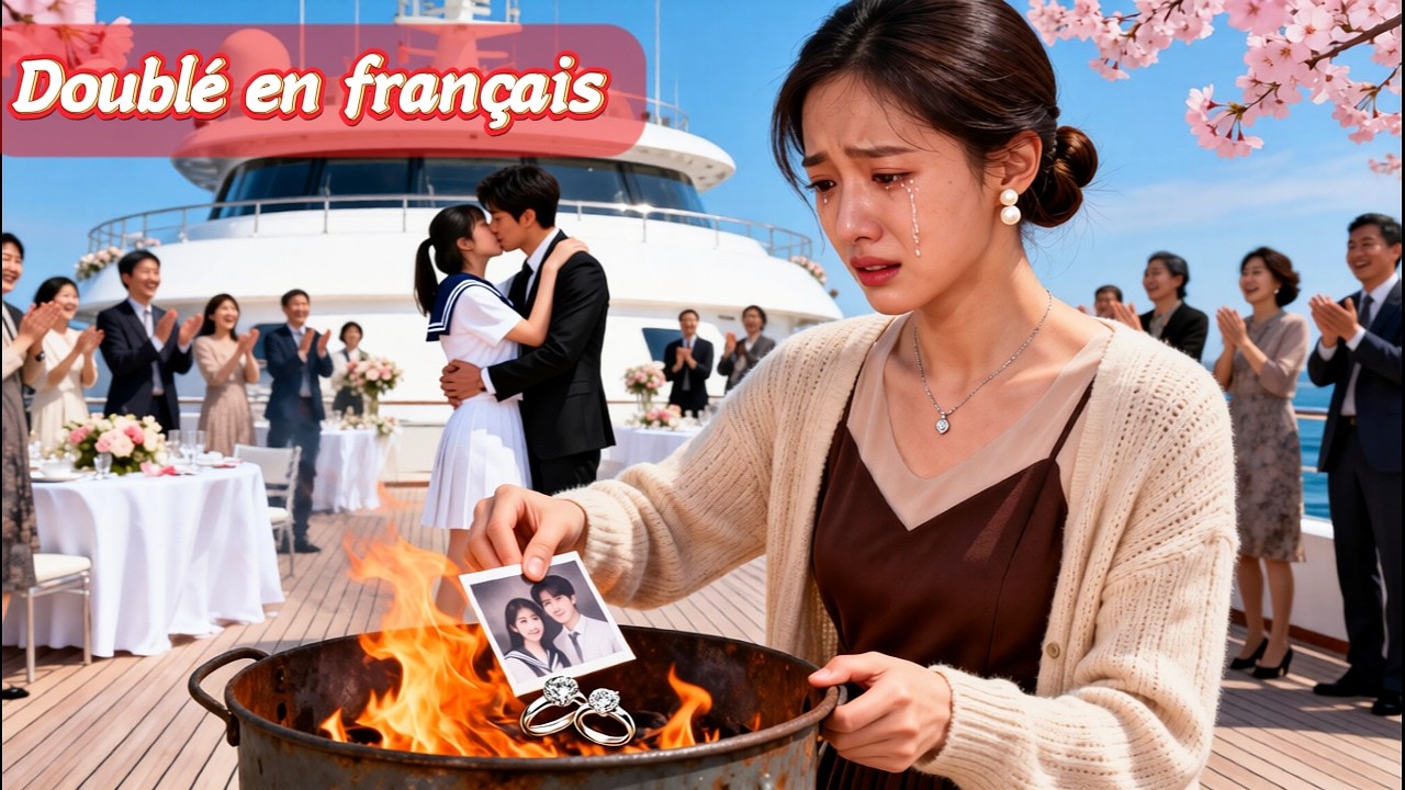 En nettoyant la chambre, elle découvre 10 ans de trahison. Elle part, il regrette.