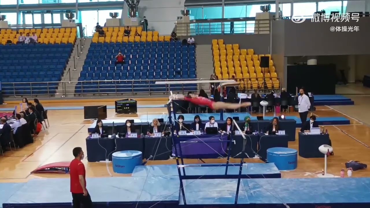 Wei Xiaoyuan Asian Championships 2022 qualification uneven bars