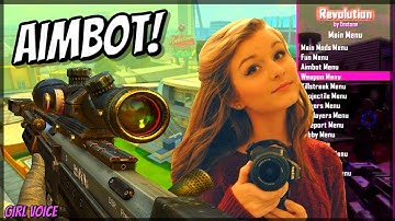 AIMBOT TRICKSHOT TROLLING ON BLACK OPS 2! (GIRL VOICE TROLLING!) BO2 Trickshotting