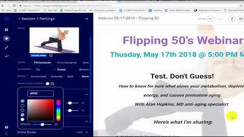LeadPages: How to Make Image Background Lighter
