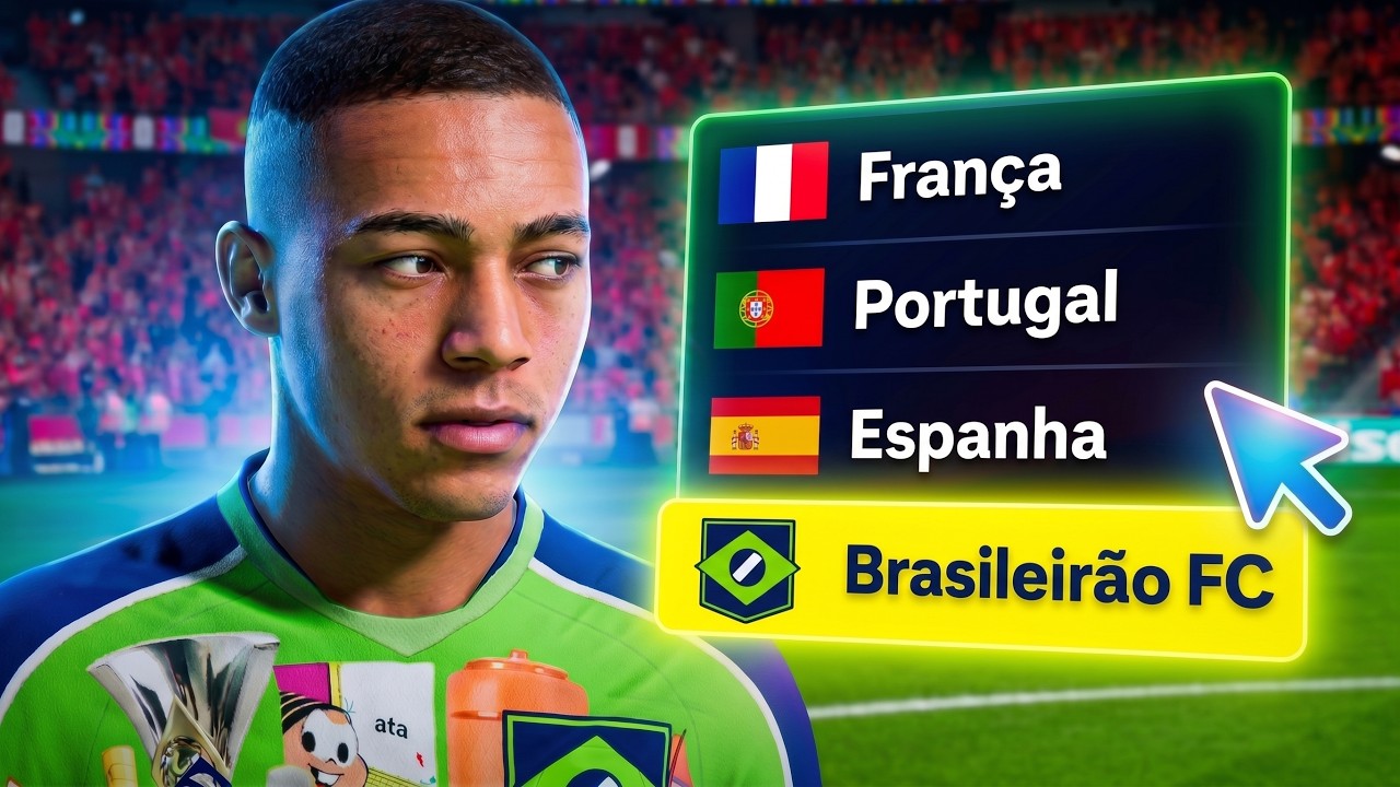 Coloquei a seleção do Brasileirão na Copa do Mundo!
