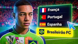 Coloquei a seleção do Brasileirão na Copa do Mundo!