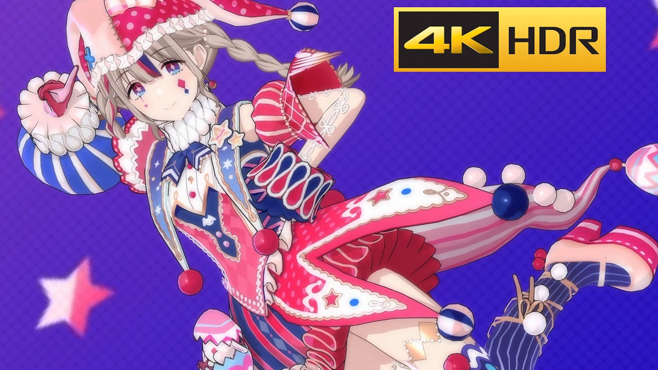 4K HDR「星をめざして」(芹沢あさひ ピエロ☆3 SSR)【シャニソン/IDOLM 