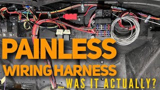 1936 Ford Restoration Part 11  Painless Wiring Harness Installation  Parts List in Description