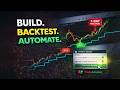 Build Trading Strategies in Minutes