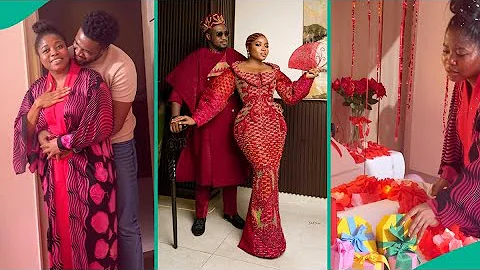 Femi Atere Surprises Veekee James with Luxury Gifts for Her 30th Birthday!