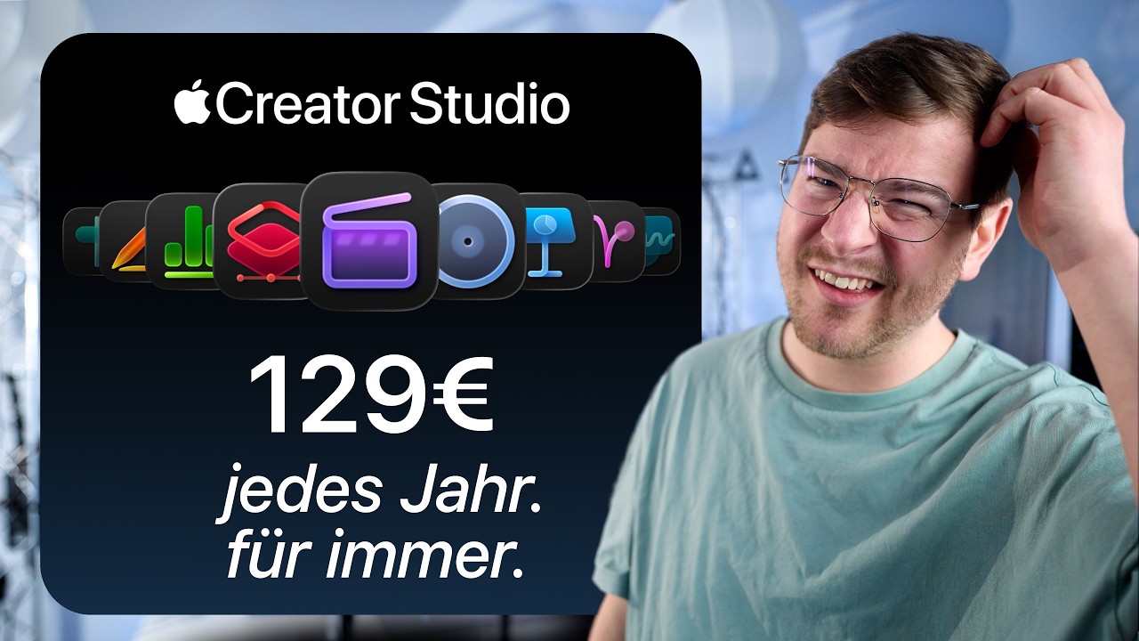 Das Problem mit Apples Creator Studio... (1 Monat getestet)