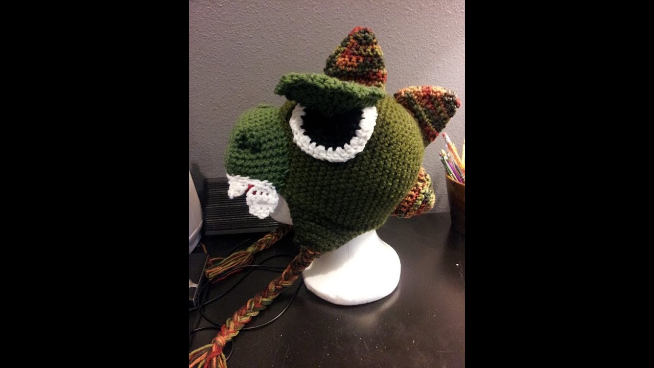 Tutorial how to crochet Dinosaur 
